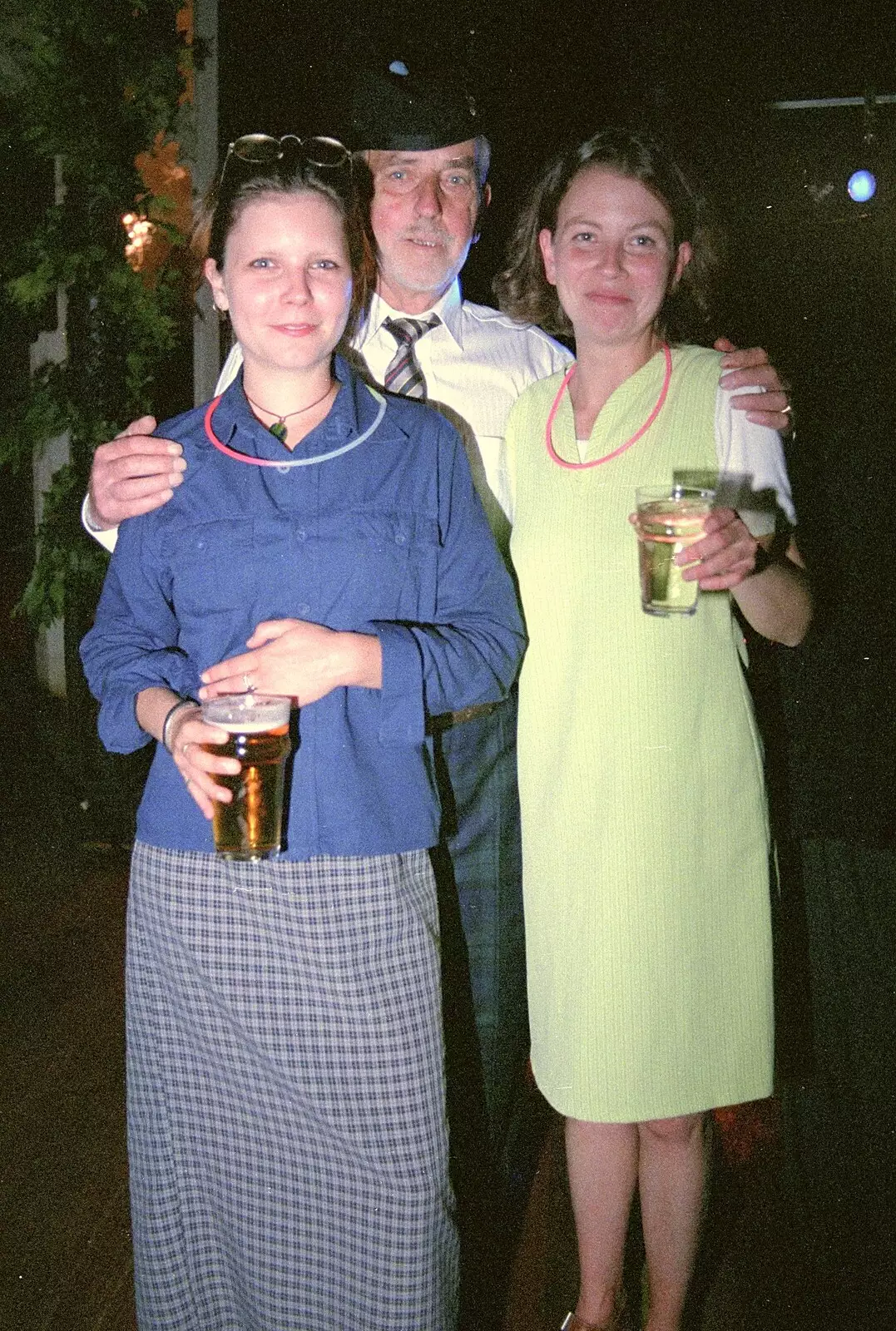 The former girls next door, from Hamish and Jane's Wedding, Canford School, Wimborne, Dorset - 5th August 1998