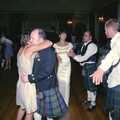 Some kind of smoochy dance occurs, Hamish and Jane's Wedding, Canford School, Wimborne, Dorset - 5th August 1998