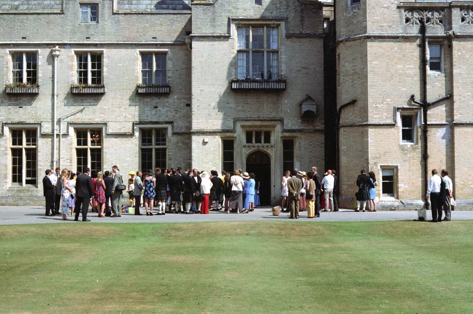 Canford School, from Hamish and Jane's Wedding, Canford School, Wimborne, Dorset - 5th August 1998