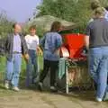 More hanging around the van, Cider Making With Geoff and Brenda, Stuston, Suffolk - 10th September 1998