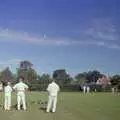 The action down at the Eye Bowls Club, Cider Making With Geoff and Brenda, Stuston, Suffolk - 10th September 1998