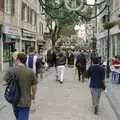 A Gibraltar street has its Christmas lights up, The CISU Massive do Malaga, Spain - November 14th 1998