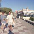 Andrew and Paul Jay outside Los Menganeros, The CISU Massive do Malaga, Spain - November 14th 1998