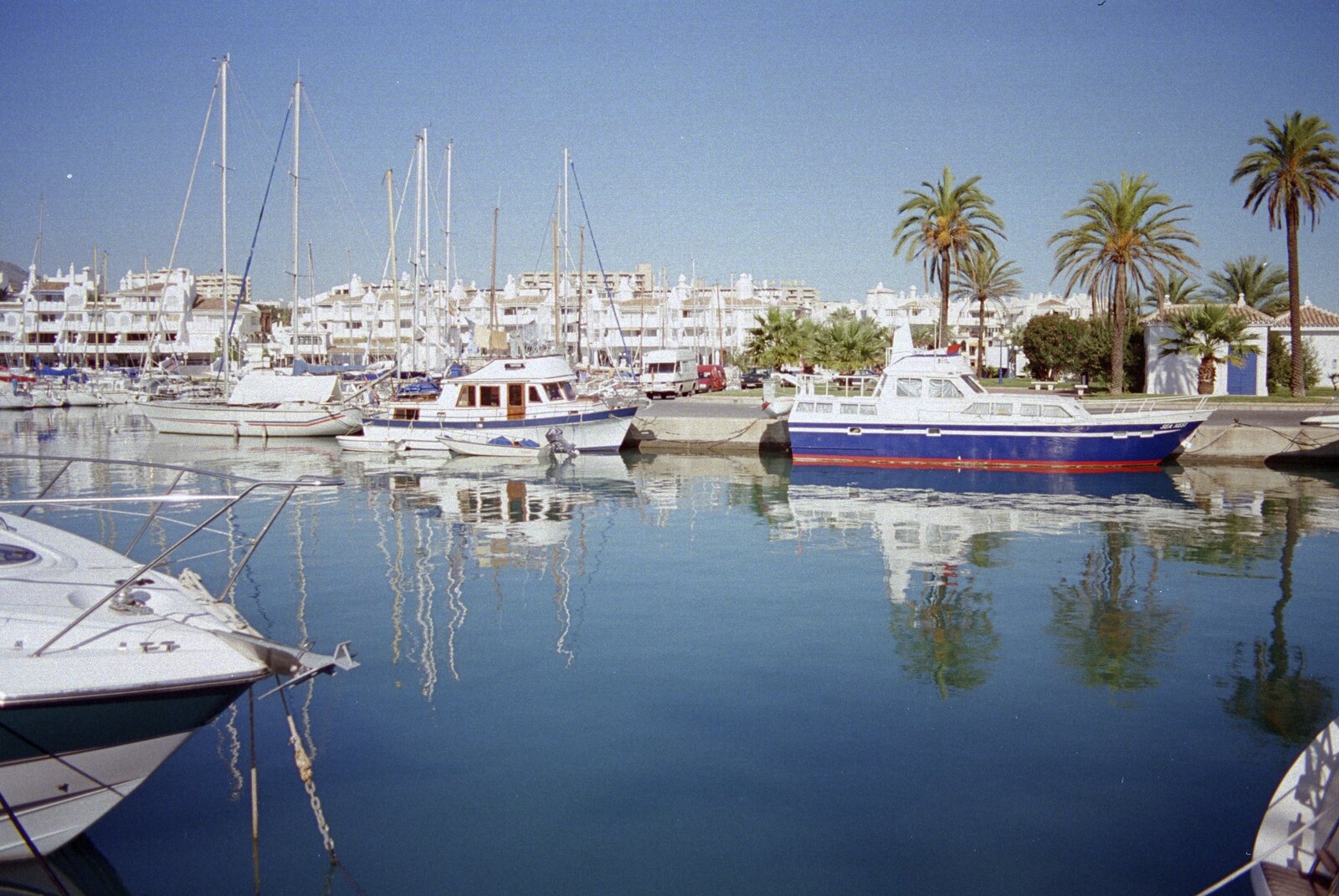Boats in the marina at Benalmádena from The CISU Massive do Malaga, Spain - November 14th 1998