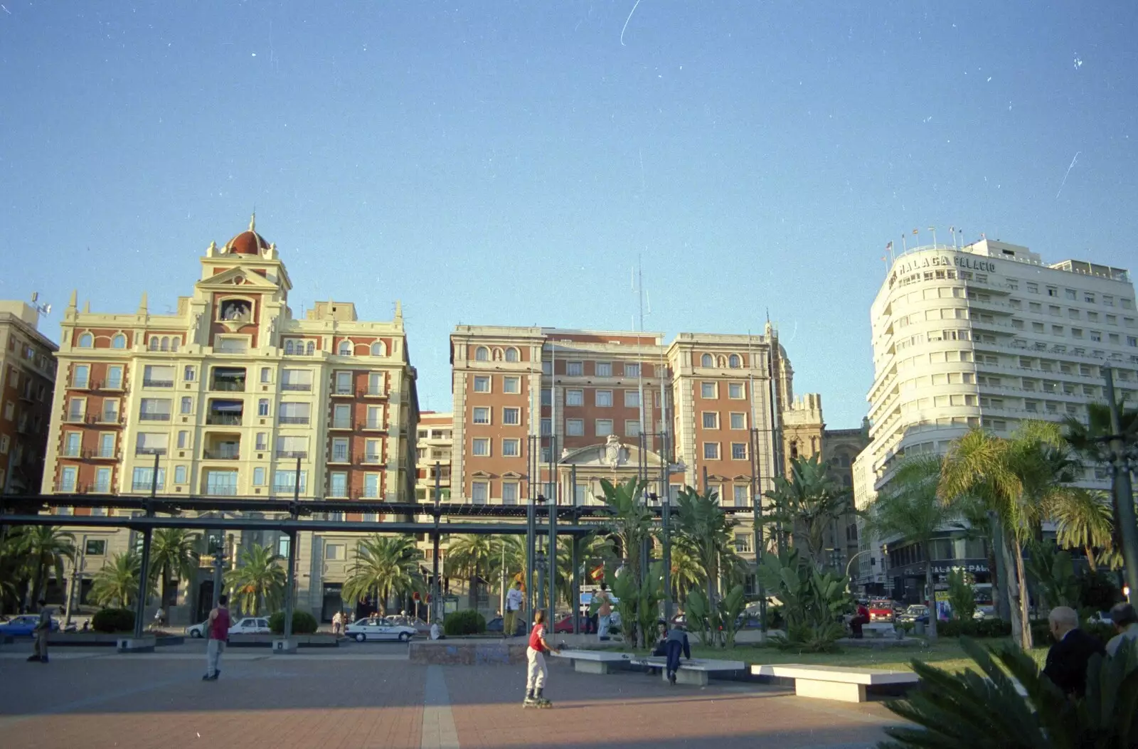 The Málaga Palacío Hotel, from The CISU Massive do Malaga, Spain - November 14th 1998