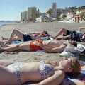 We're the only ones sunbathing, The CISU Massive do Malaga, Spain - November 14th 1998