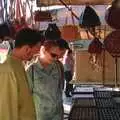 Paul and Elen look at trinkets, The CISU Massive do Malaga, Spain - November 14th 1998