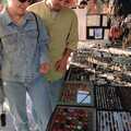 Elen and Paul look at street tat, The CISU Massive do Malaga, Spain - November 14th 1998