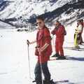 Ready for action, Skiing With Sean, Chamonix, Haute-Savoie, France - 15th March 1999