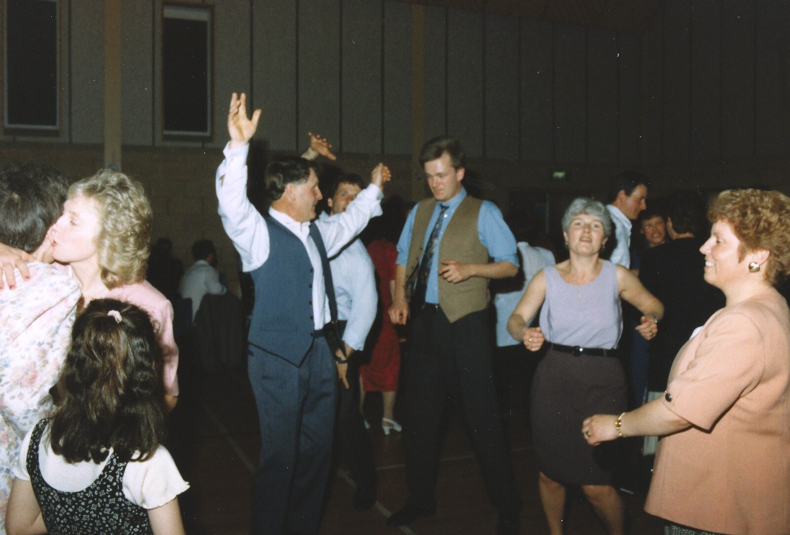 Nosher dances from Debbie's Wedding, Suffolk - 12th June 1999