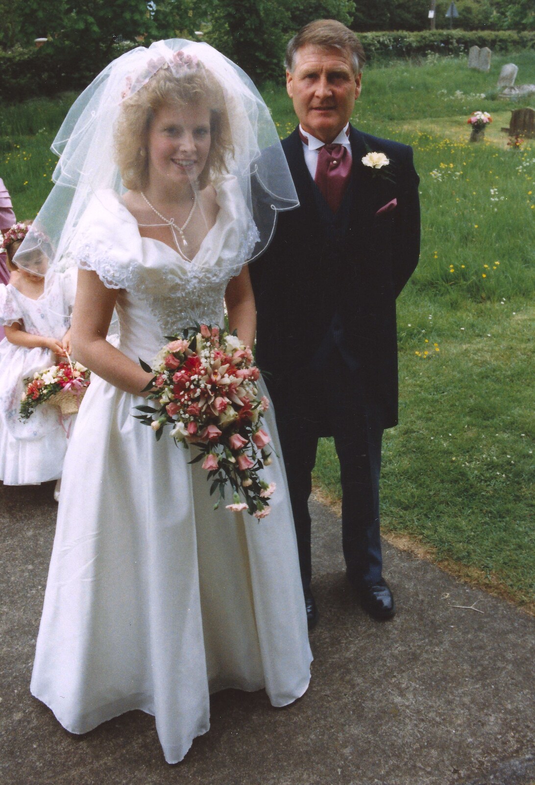 Debbie and Bernie from Debbie's Wedding, Suffolk - 12th June 1999