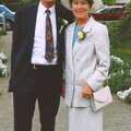 Geoff and Brenda, Debbie's Wedding, Suffolk - 12th June 1999