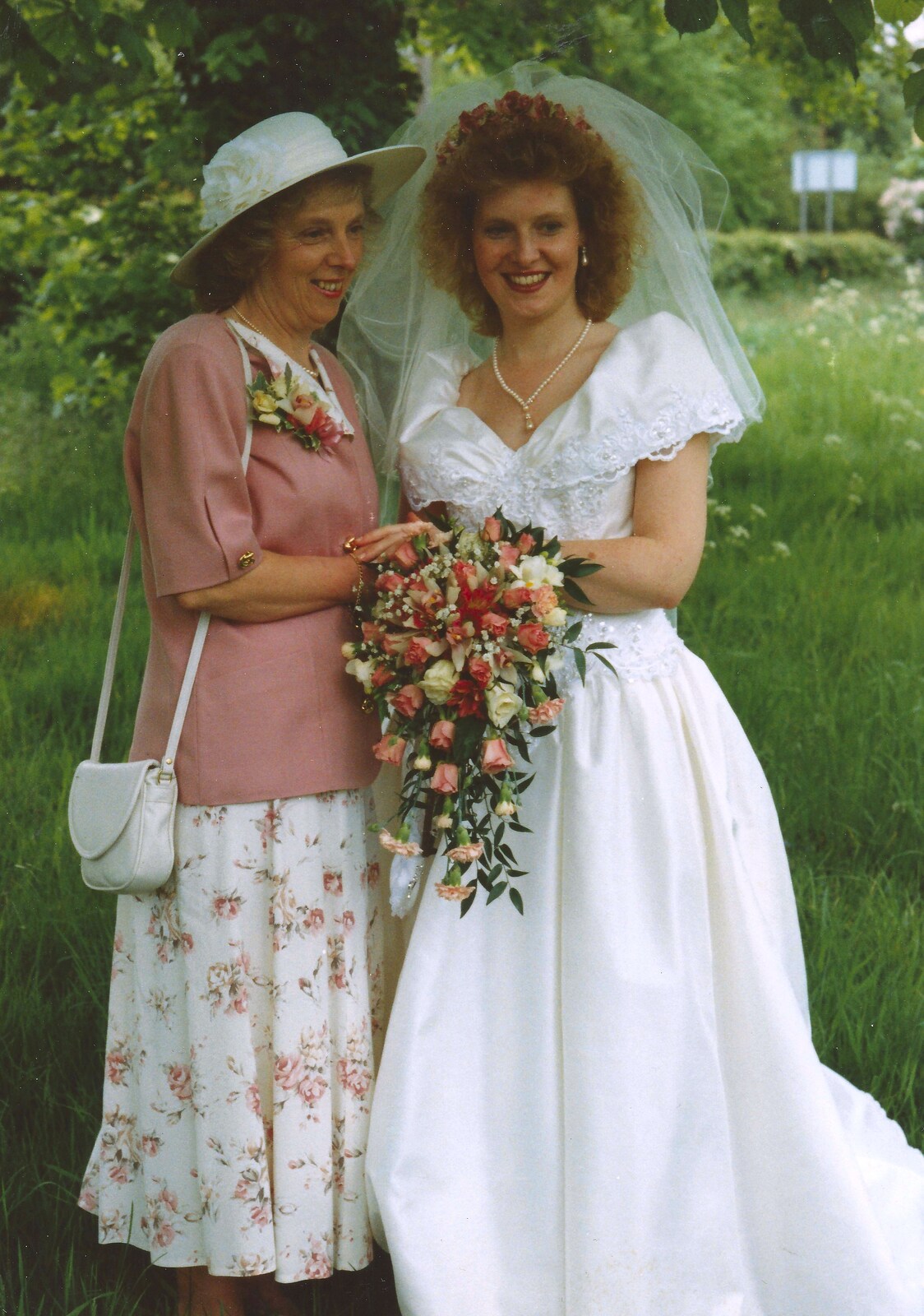 Jean and Debbie from Debbie's Wedding, Suffolk - 12th June 1999