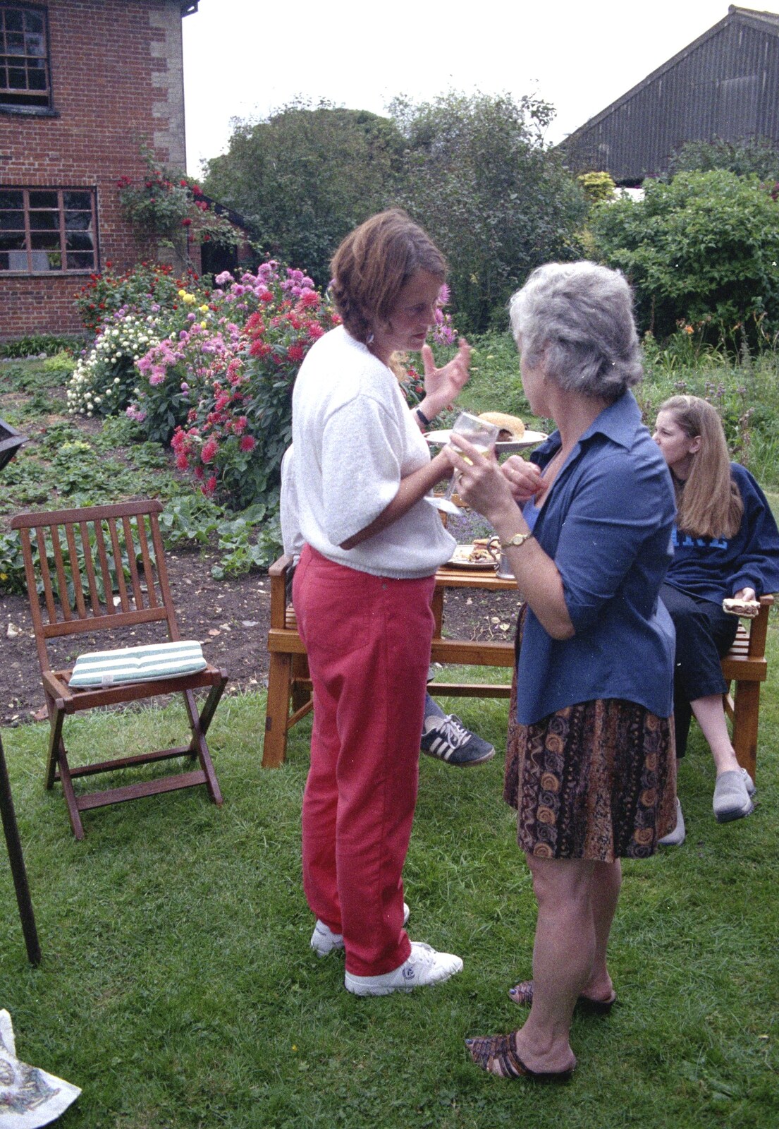 Pippa and Spammy from A Mortlock Barbeque and a CISU Party, Suffolk - 11th July 1999