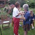 Pippa and Spammy, A Mortlock Barbeque and a CISU Party, Suffolk - 11th July 1999