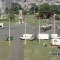 Vans on Plymouth Hoe, A Total Eclipse of the Sun, Hoo Meavy, Devon - 11th August 1999