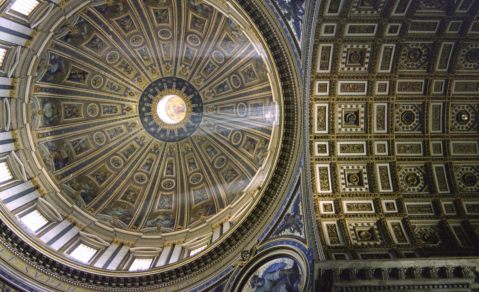 The dome of St. Peter's Basillica from A Working Trip to Rome, Italy - 10th September 1999