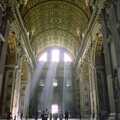 More shafts of light in St. Peter's, A Working Trip to Rome, Italy - 10th September 1999
