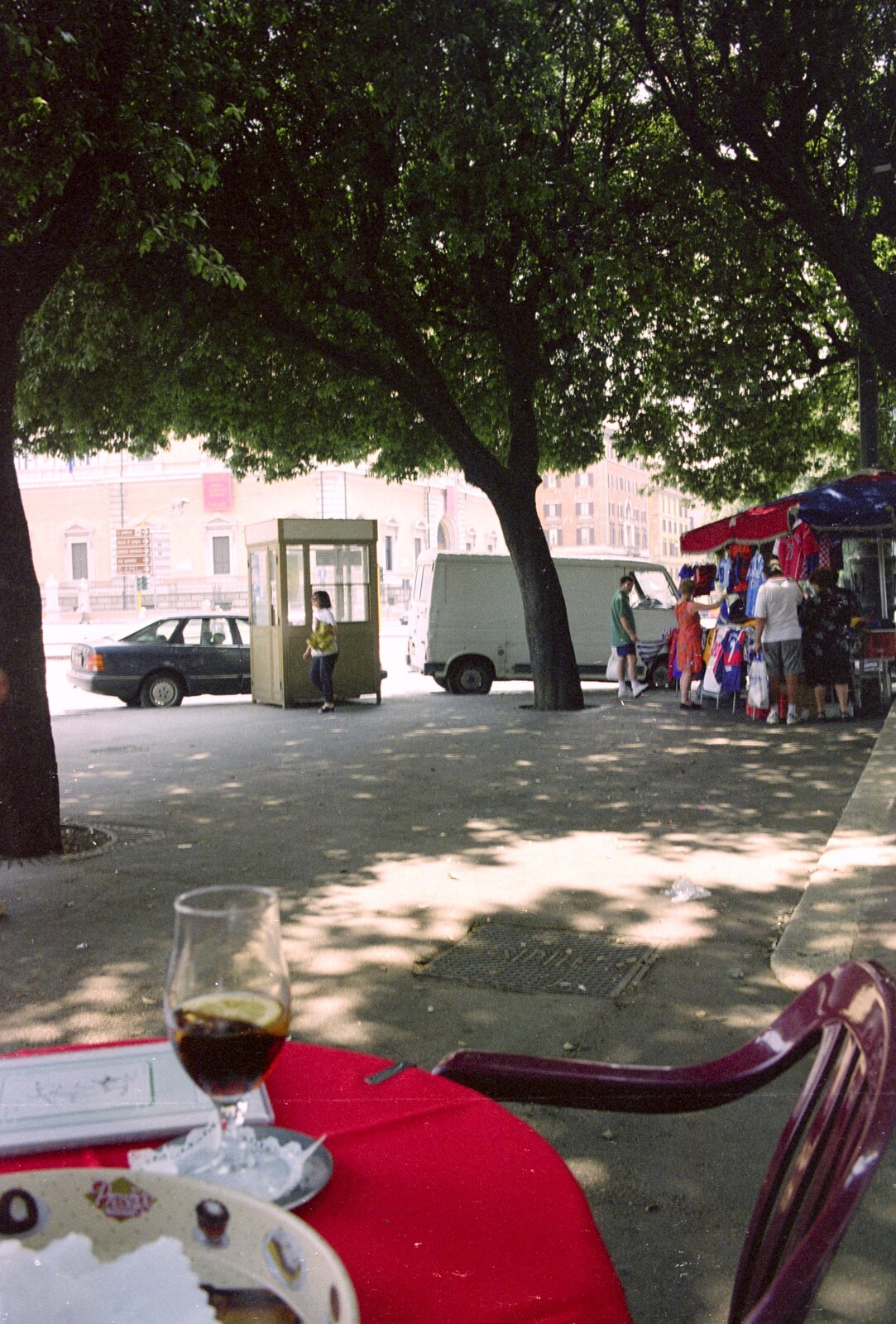 Time for a panino and coke at a café from A Working Trip to Rome, Italy - 10th September 1999