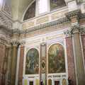 Painted frescos in St. Peter's, A Working Trip to Rome, Italy - 10th September 1999
