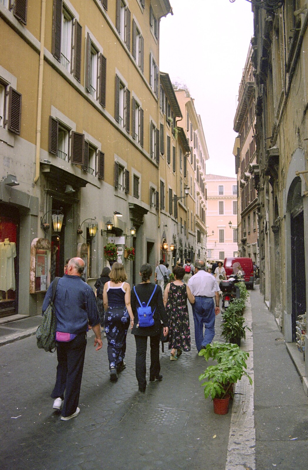 A Roman side street from A Working Trip to Rome, Italy - 10th September 1999