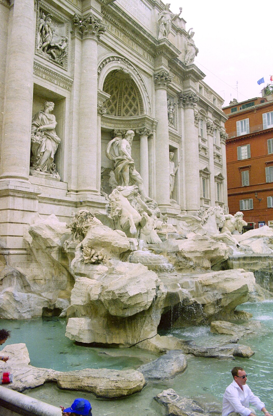 The Trevi Fountain from A Working Trip to Rome, Italy - 10th September 1999