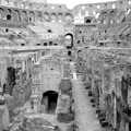 The complicated insides of the Colosseum, A Working Trip to Rome, Italy - 10th September 1999