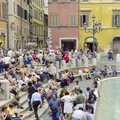 Crowds by the Trevi Fountain, A Working Trip to Rome, Italy - 10th September 1999