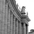 Columns around St. Peter's Square, A Working Trip to Rome, Italy - 10th September 1999