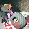 There's a tangle of Twister on the drive, "Dave's" CISU Fancy Dress Party, Finbar's Walk, Ipswich - 15th September 1999