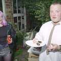 Elen and Foxy, "Dave's" CISU Fancy Dress Party, Finbar's Walk, Ipswich - 15th September 1999