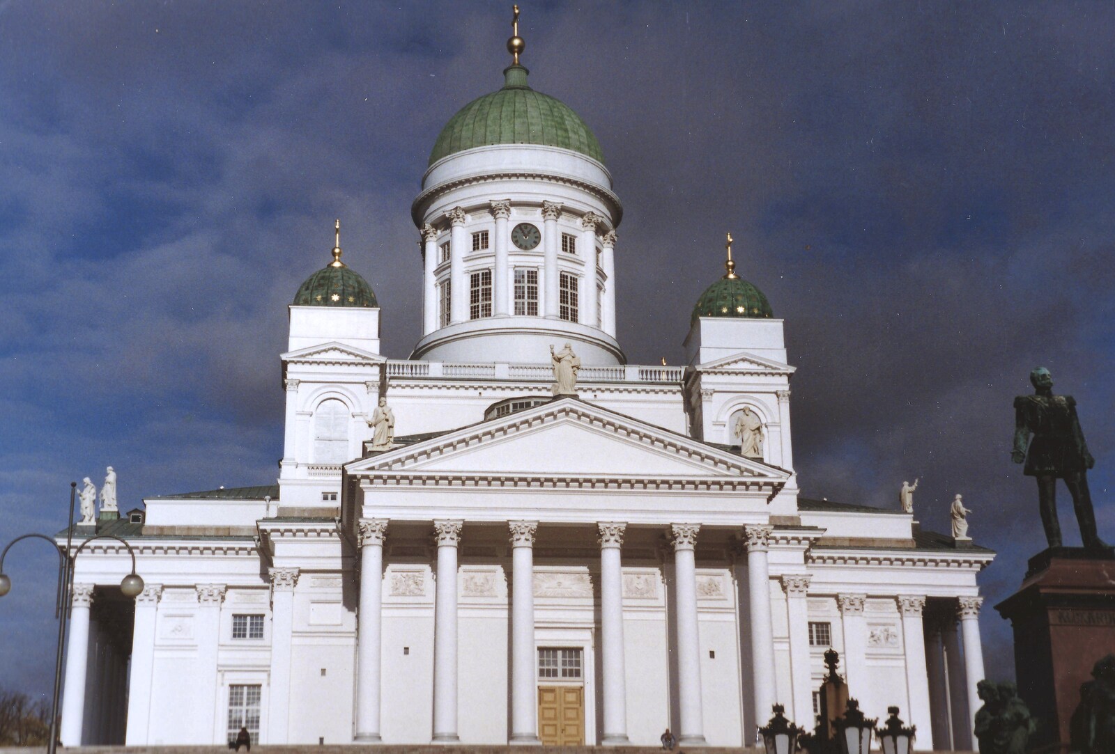 Helsinki Cathedral in Senate Square from A Trip to Rovaniemi and the Arctic Circle, Lapland, Finland - 28th November 1999
