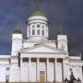 Helsinki Cathedral in Senate Square, A Trip to Rovaniemi and the Arctic Circle, Lapland, Finland - 28th November 1999