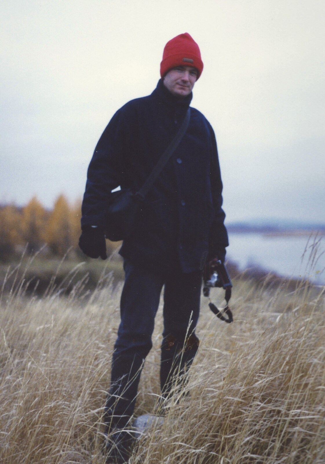 Nosher roams around with a camera from A Trip to Rovaniemi and the Arctic Circle, Lapland, Finland - 28th November 1999