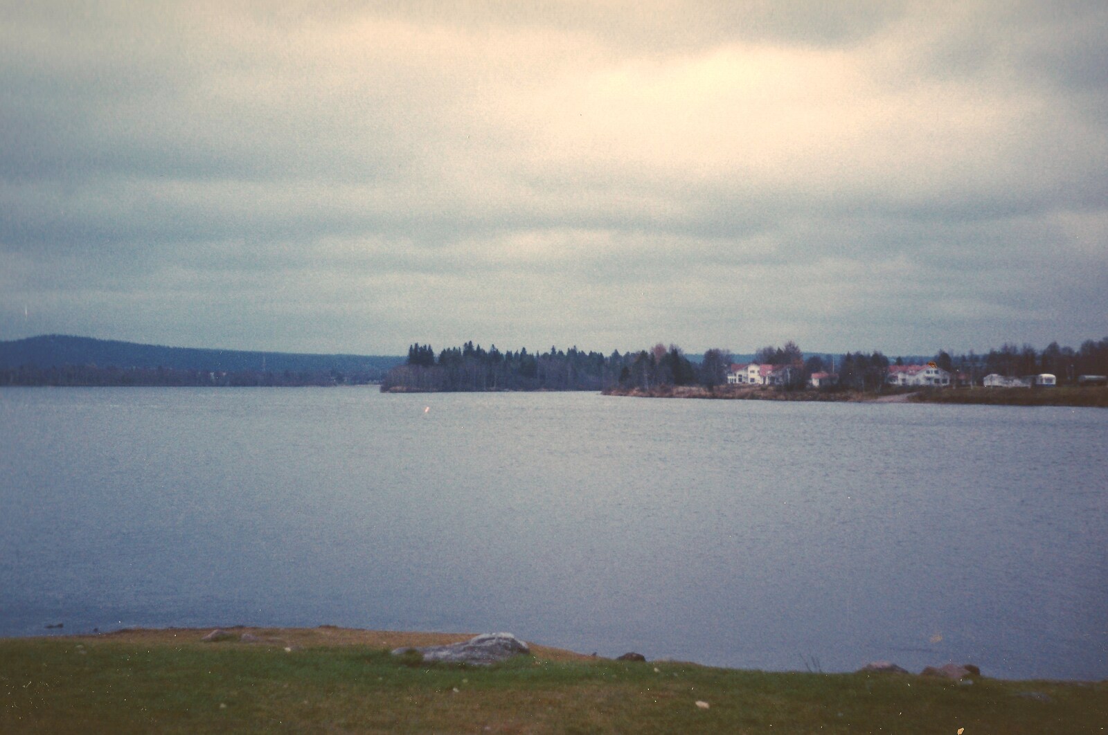 A Finnish lake from A Trip to Rovaniemi and the Arctic Circle, Lapland, Finland - 28th November 1999
