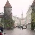 Down at street level near the city gates, A Day Trip to Tallinn, Estonia - 2nd December 1999