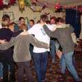 Another dancing scrum - Apple's in there somewhere, New Year's Eve at The Swan Inn, Brome, Suffolk - 31st December 1999