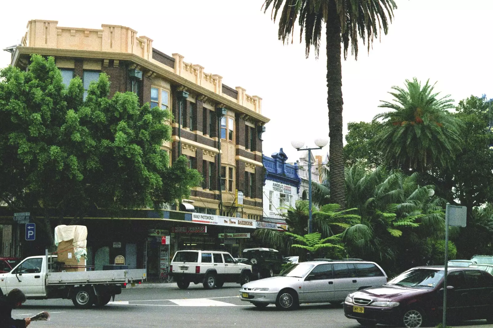 Somewhere in Manly, from A Trip to the Zoo, Sydney, Australia - 7th April 2000