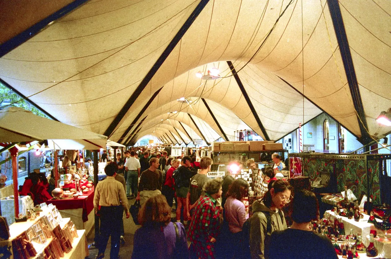 Inside the Rocks market, from A Trip to the Zoo, Sydney, Australia - 7th April 2000