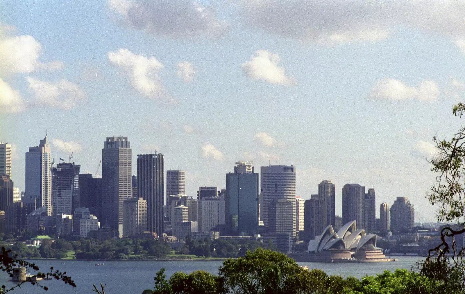 A view of Sydney, from A Trip to the Zoo, Sydney, Australia - 7th April 2000