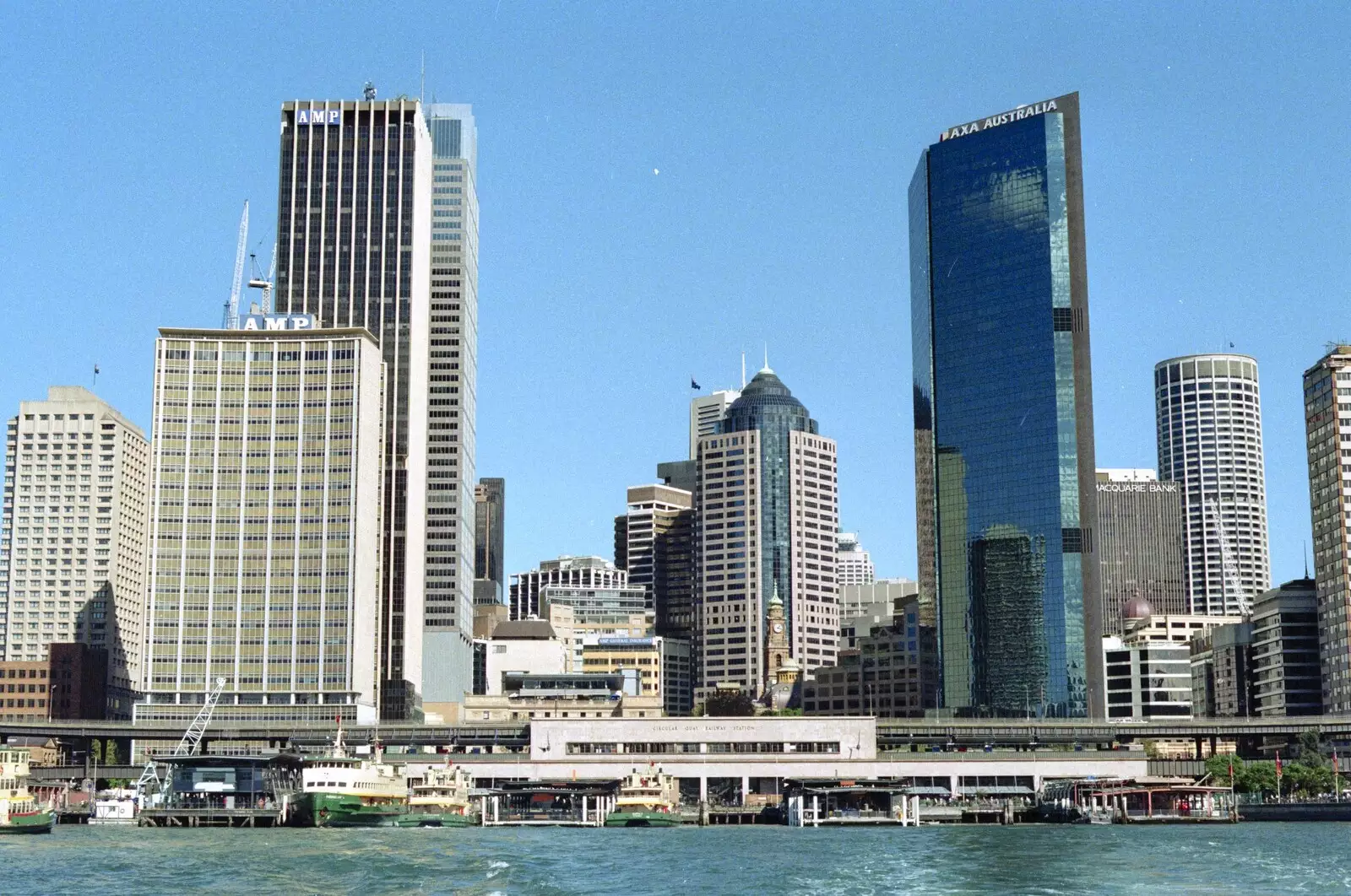 Circular Quay, from A Trip to the Zoo, Sydney, Australia - 7th April 2000