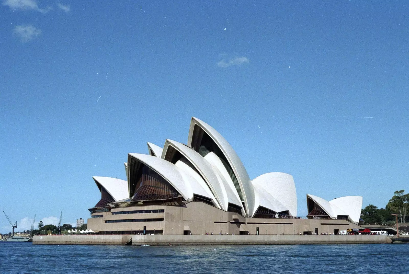 The Opera House again, from A Trip to the Zoo, Sydney, Australia - 7th April 2000