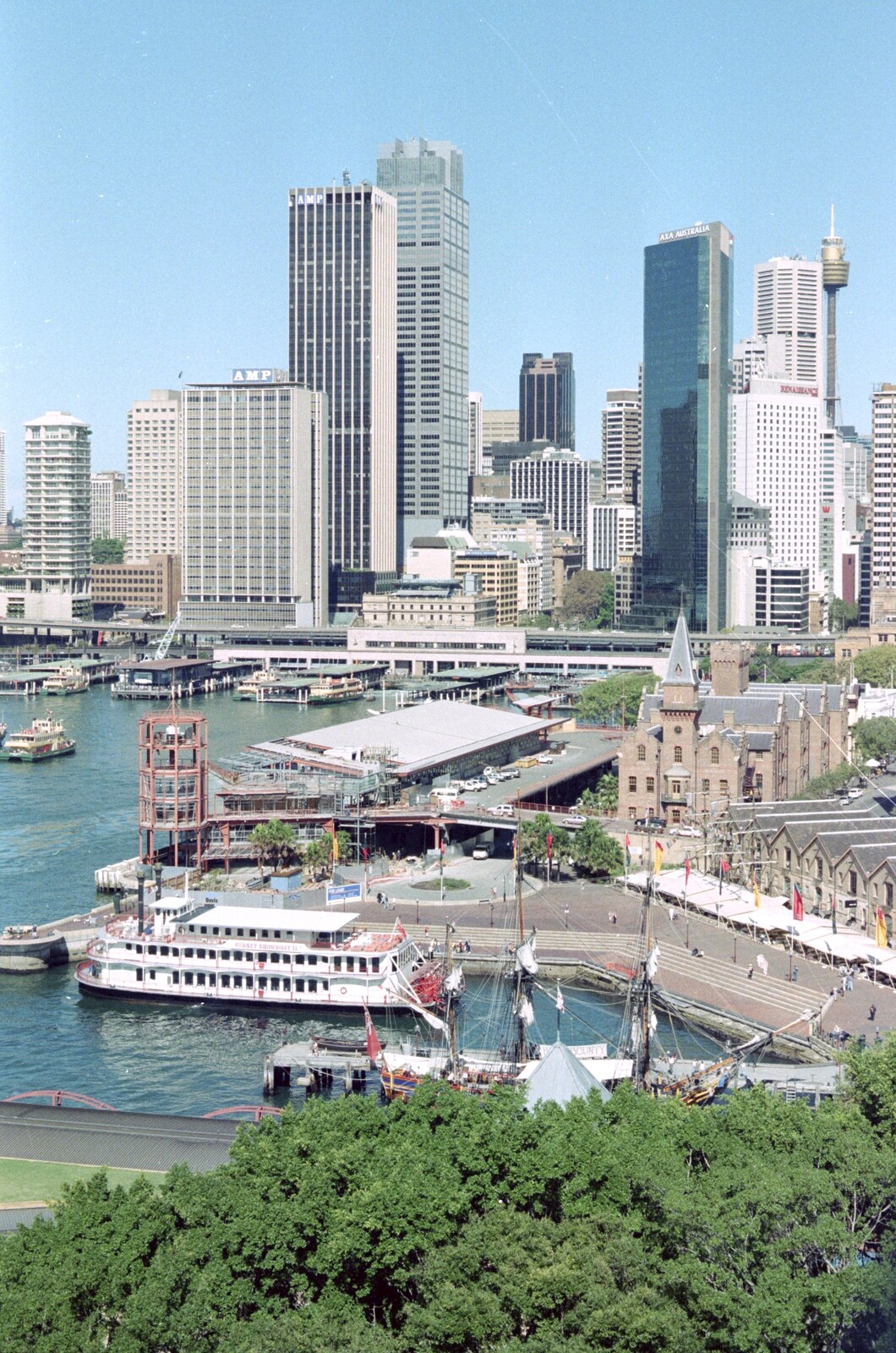 A view of Circular Quay from A Trip to the Blue Mountains, New South Wales, Australia - 12th April 2000