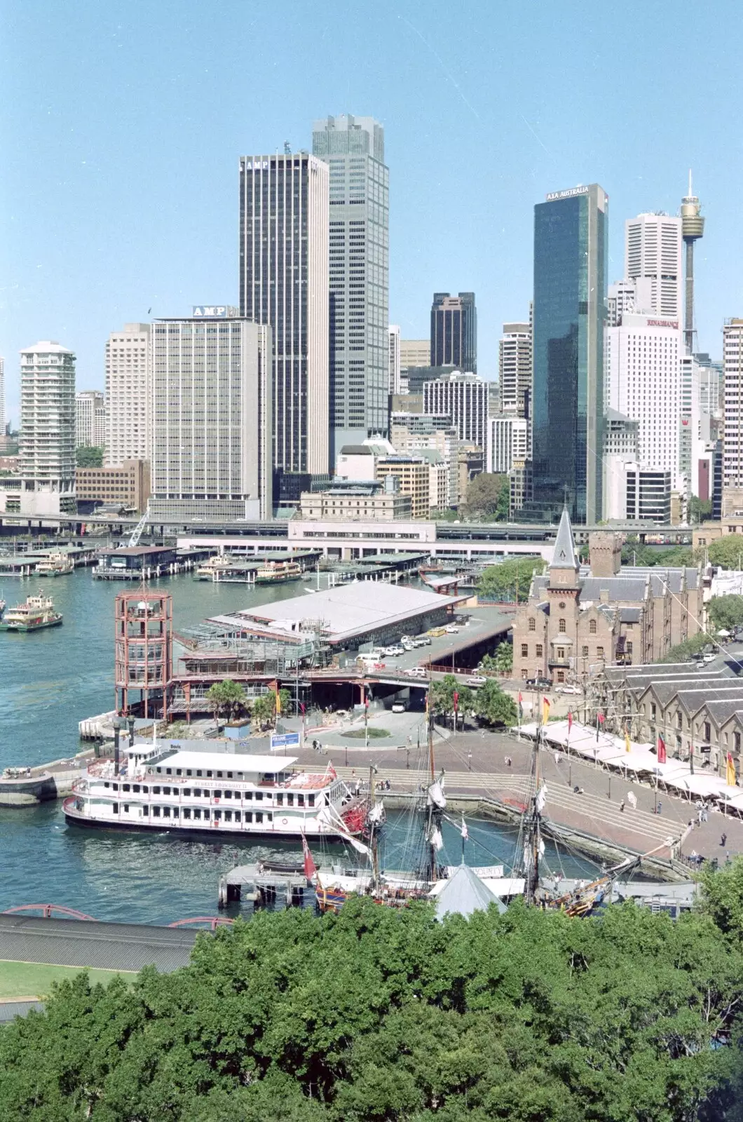 A view of Circular Quay, from A Trip to the Blue Mountains, New South Wales, Australia - 12th April 2000