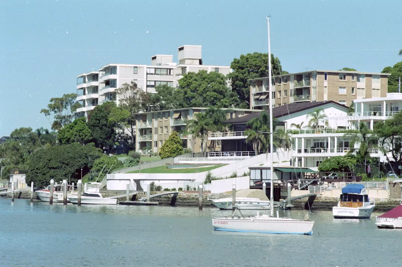 Up the Parramatta River, from A Trip to the Blue Mountains, New South Wales, Australia - 12th April 2000