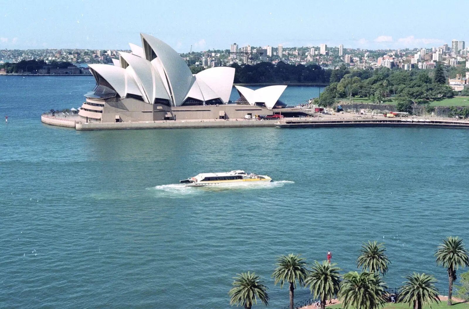 The opera house, from A Trip to the Blue Mountains, New South Wales, Australia - 12th April 2000