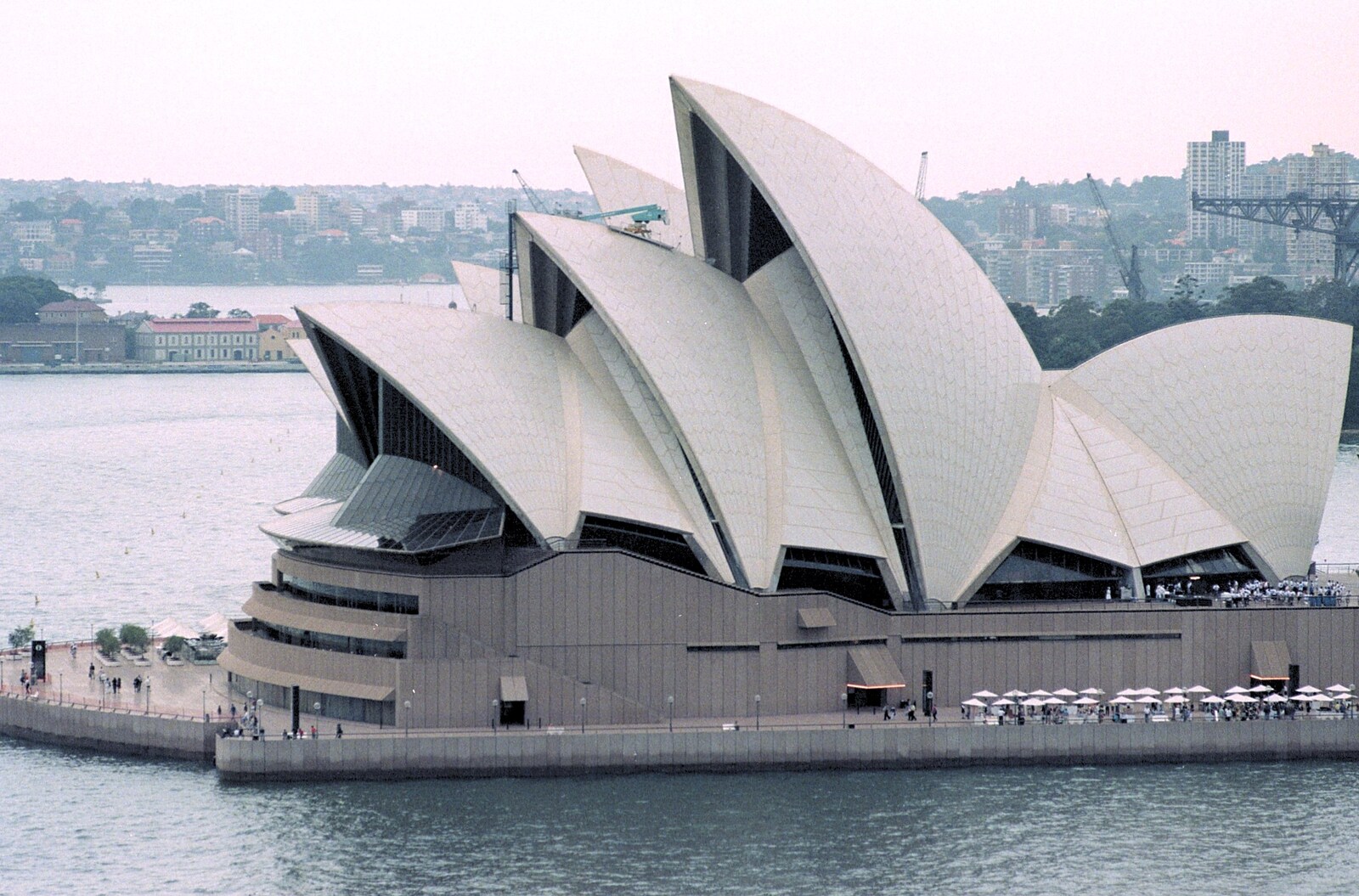 The Sydney Opera House from A Trip to the Blue Mountains, New South Wales, Australia - 12th April 2000