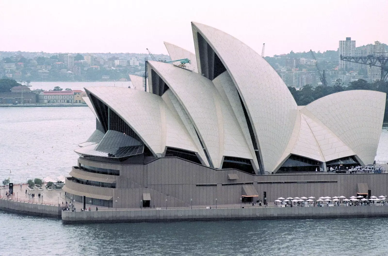 The Sydney Opera House, from A Trip to the Blue Mountains, New South Wales, Australia - 12th April 2000