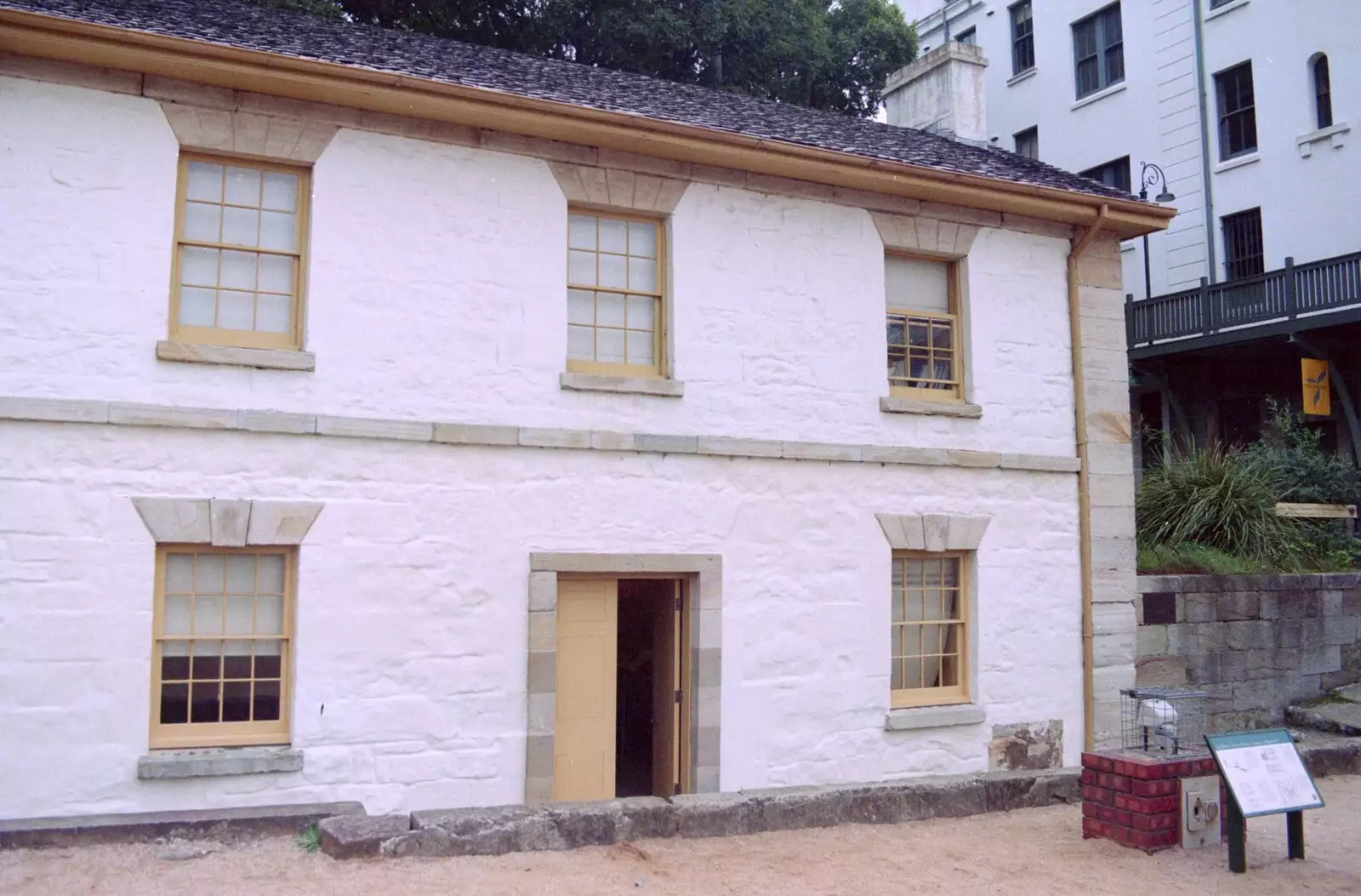 The original customs house, from A Trip to the Blue Mountains, New South Wales, Australia - 12th April 2000