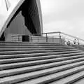 Steps outside the opera house, A Trip to the Blue Mountains, New South Wales, Australia - 12th April 2000